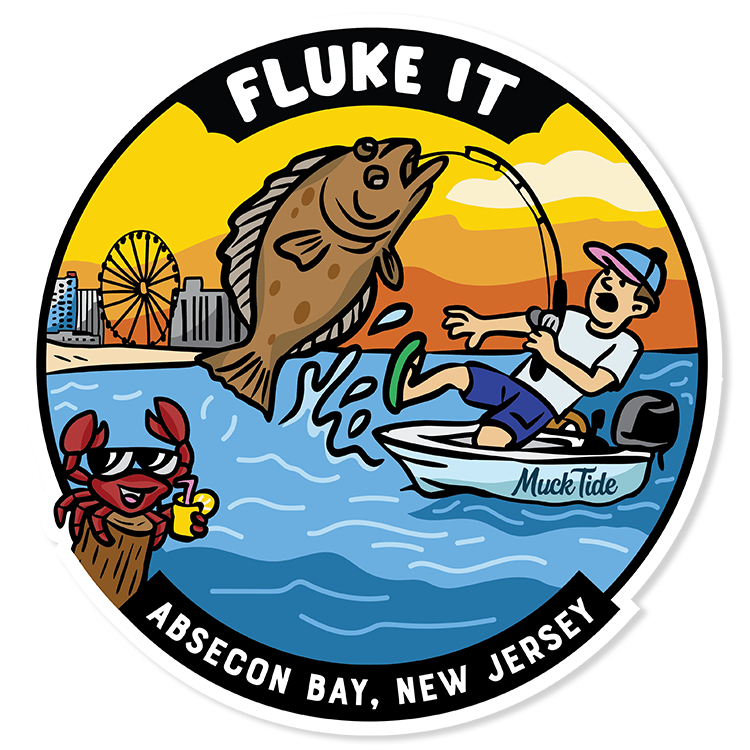 Rep Your Bay – Matte Waterproof Bay Life Stickers (3–8 Inch Sizes)