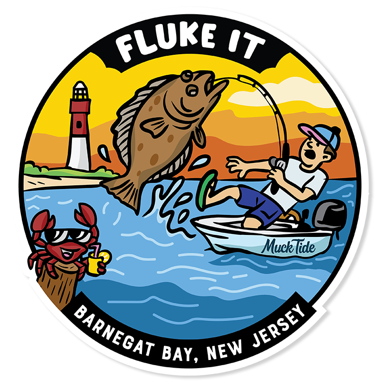 Rep Your Bay – Matte Waterproof Bay Life Stickers (3–8 Inch Sizes)