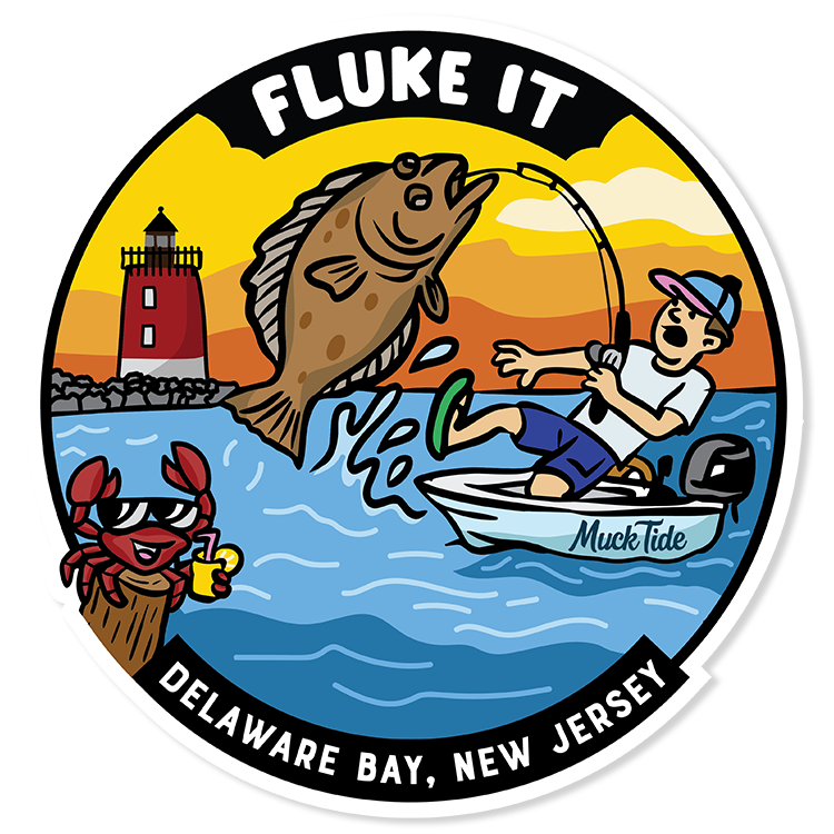 Rep Your Bay – Matte Waterproof Bay Life Stickers (3–8 Inch Sizes)