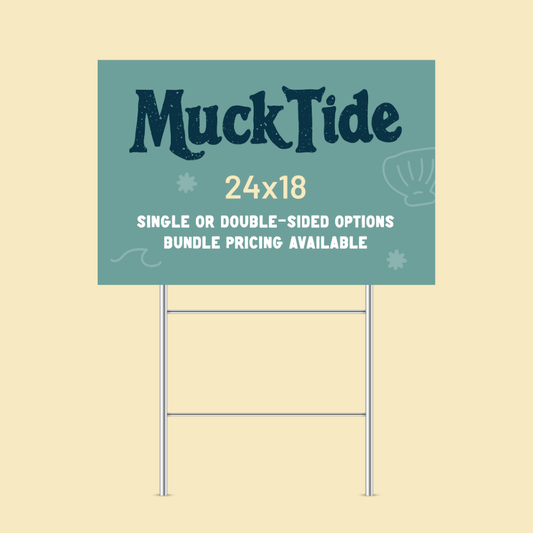 Custom 18x24 Yard Sign with Stake